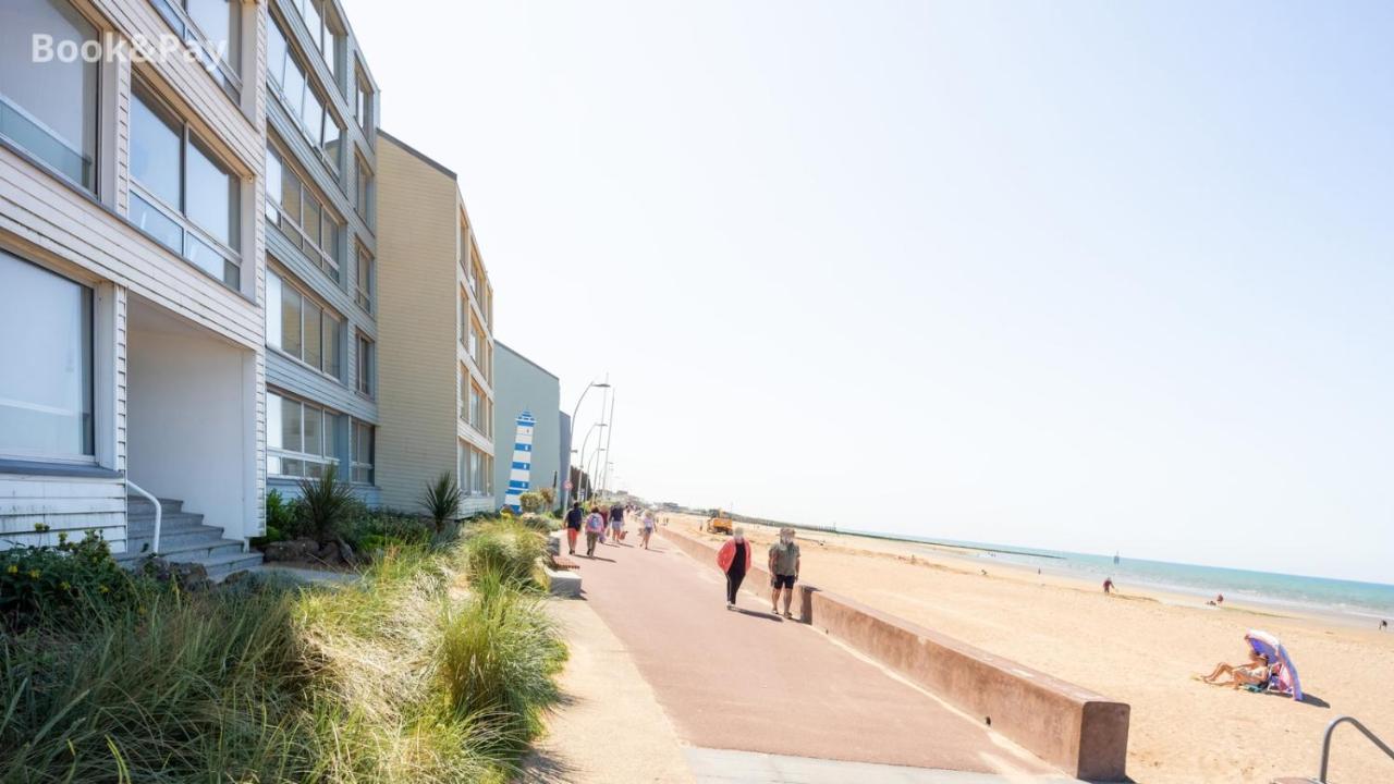 La Plage - Appartement Vue Mer Courseulles-sur-Mer Kültér fotó