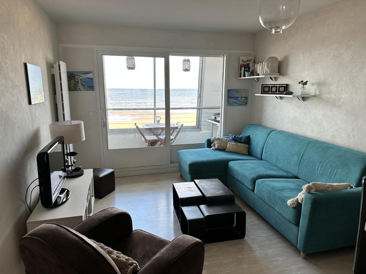 La Plage - Appartement Vue Mer Courseulles-sur-Mer Kültér fotó