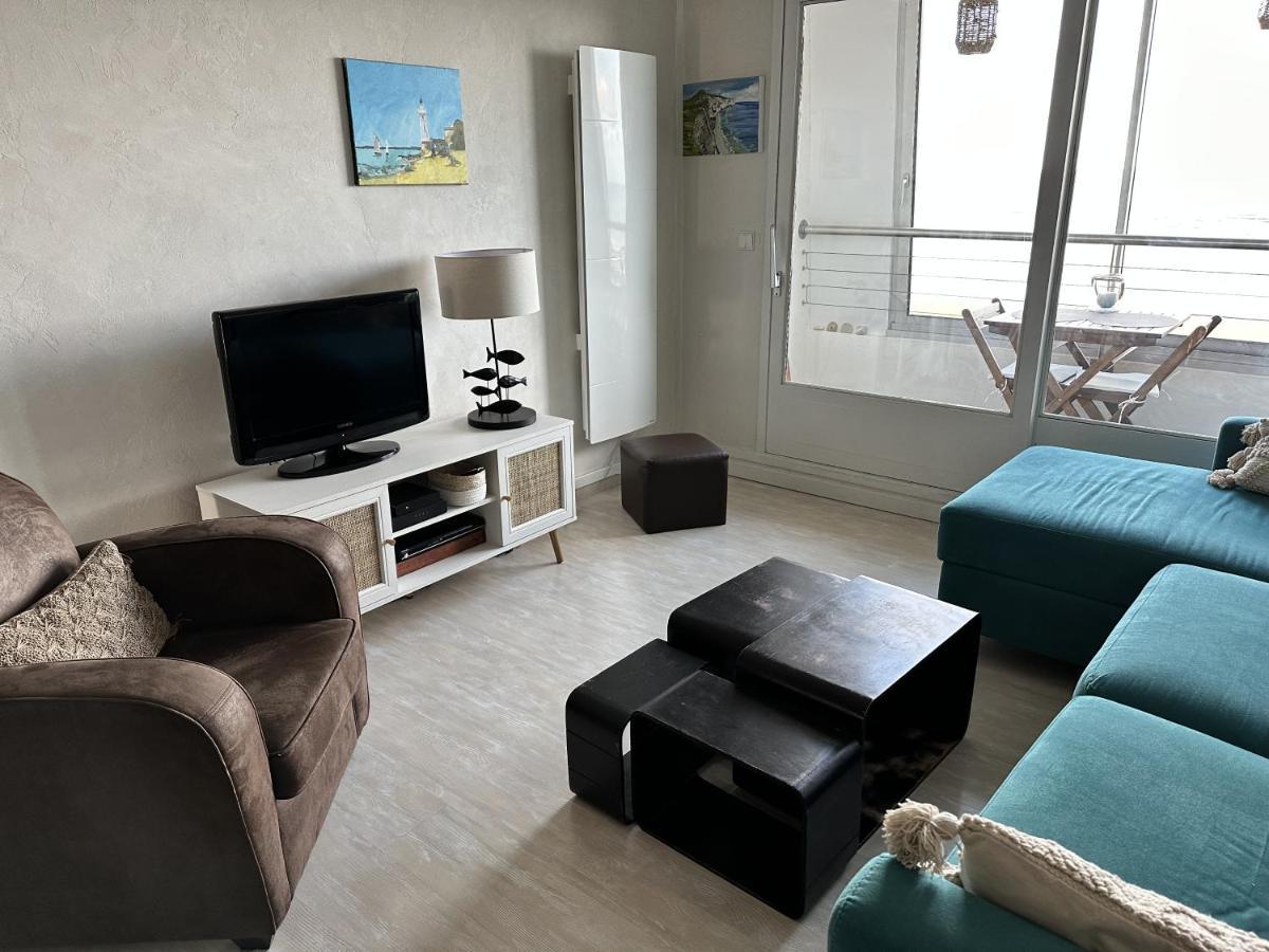 La Plage - Appartement Vue Mer Courseulles-sur-Mer Kültér fotó